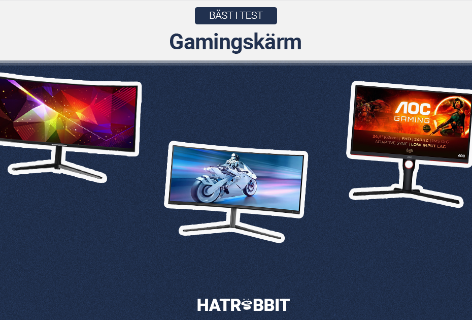 Gamingskärm bäst i test