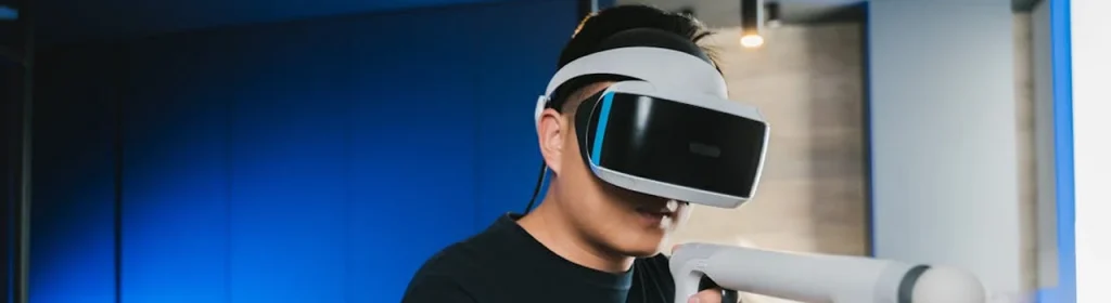 VR gaming hero bild